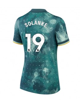 Tottenham Hotspur Dominic Solanke #19 Ausweichtrikot für Frauen 2024-25 Kurzarm